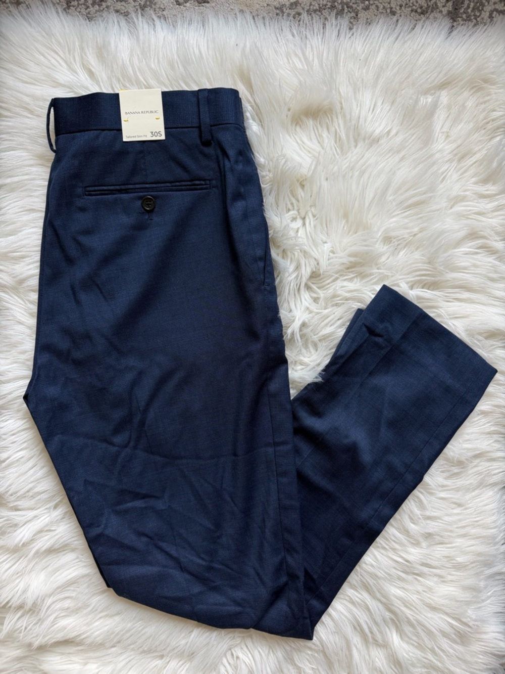 Banana Republic tailored slim fit trousers